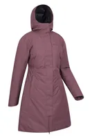 Polar Hybrid Womens Long Down Jacket