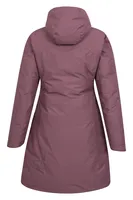 Polar Hybrid Womens Long Down Jacket