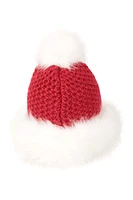 Mrs Claus Christmas Pom-Pom Beanie