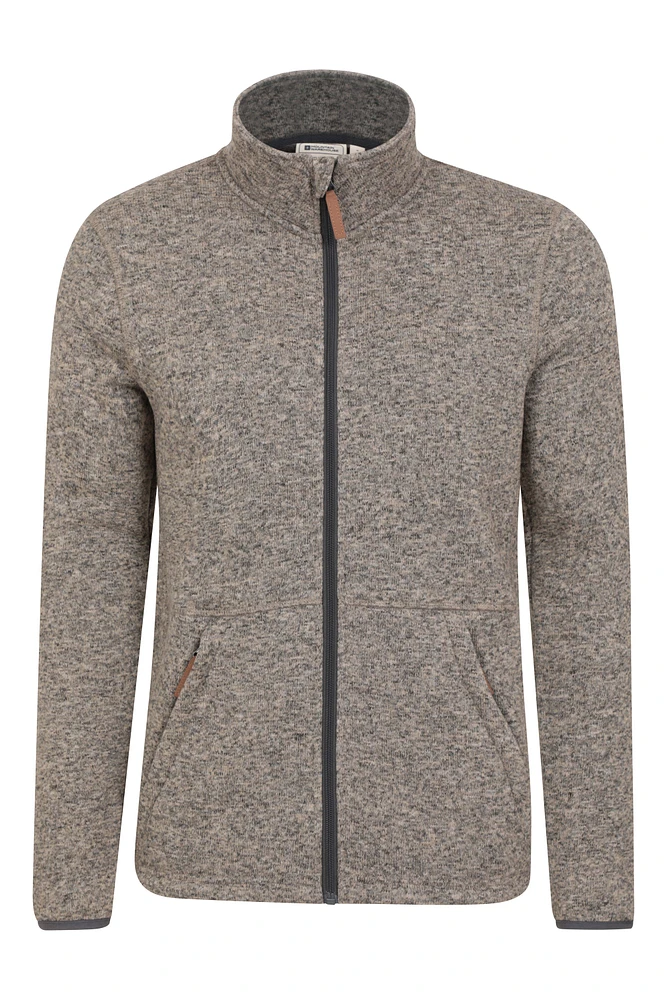 Idris II Mens Full-Zip Fleece Jacket