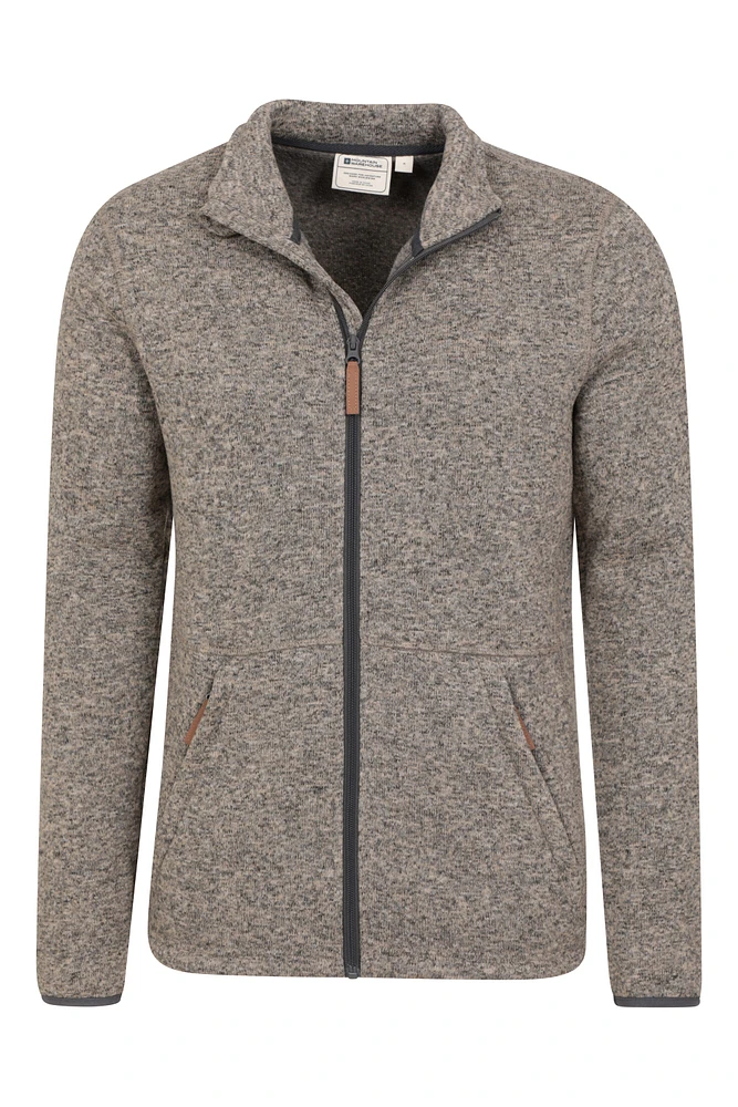 Idris II Mens Full-Zip Fleece Jacket