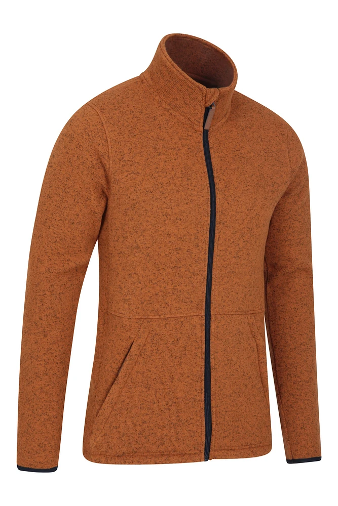 Idris II Mens Full-Zip Fleece Jacket