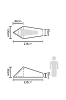 Backpacker Lightweight 1 Man Tent