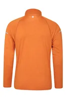 Echo Melange Recycled Mens Half-Zip Midlayer