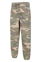 Camo Kids Pants with Reinforced Knees