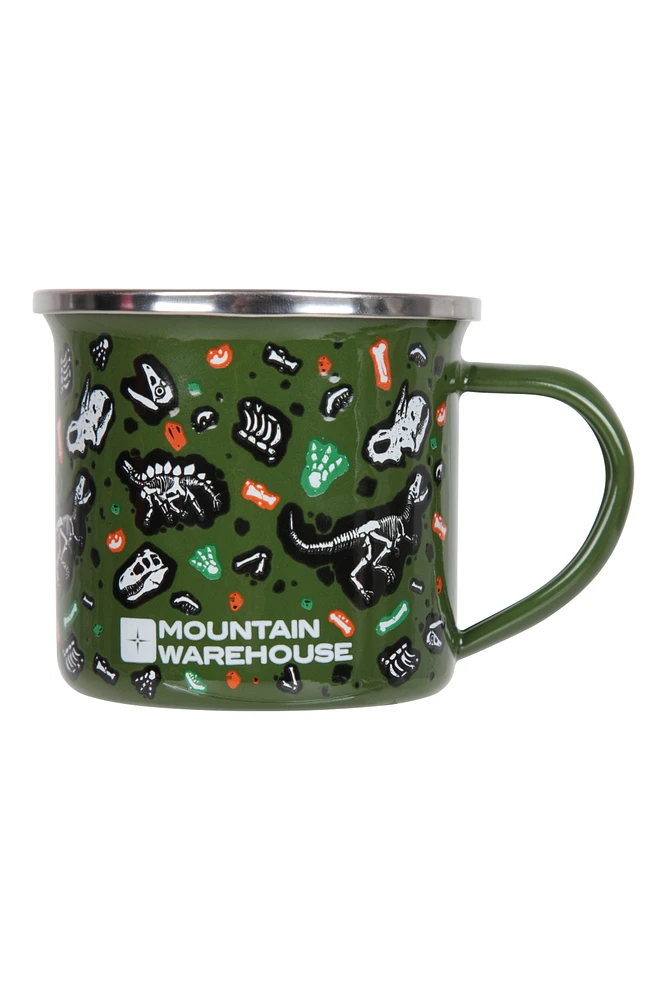 Small Dino Enamel Mug - 200ml