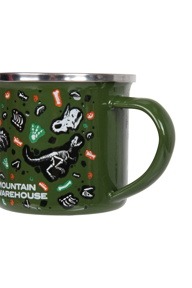 Small Dino Enamel Mug - 200ml