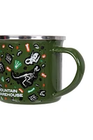 Small Dino Enamel Mug - 200ml