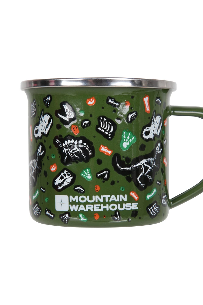 Small Dino Enamel Mug - 200ml