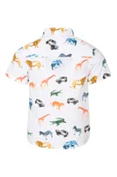 Animal Safari Kids Printed Shirt