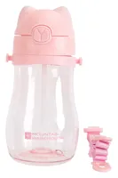 BPA-Free Flip Lid Water Bottle with Ears - 13.5oz