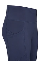 Fast-Paced Womens High-Waist Capri Leggings