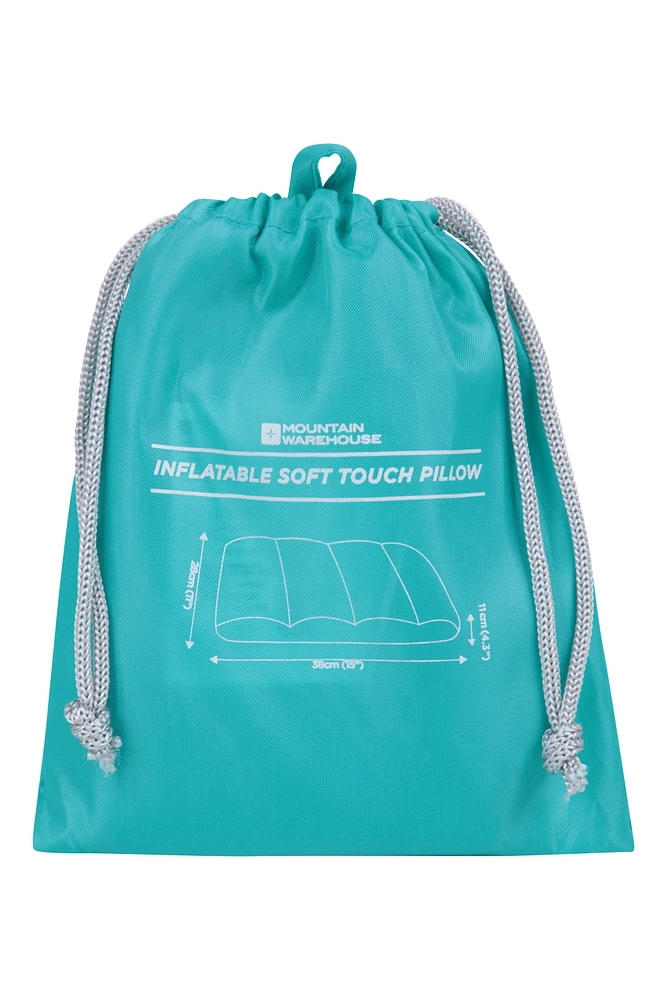Easy Inflate Soft Touch Pillow