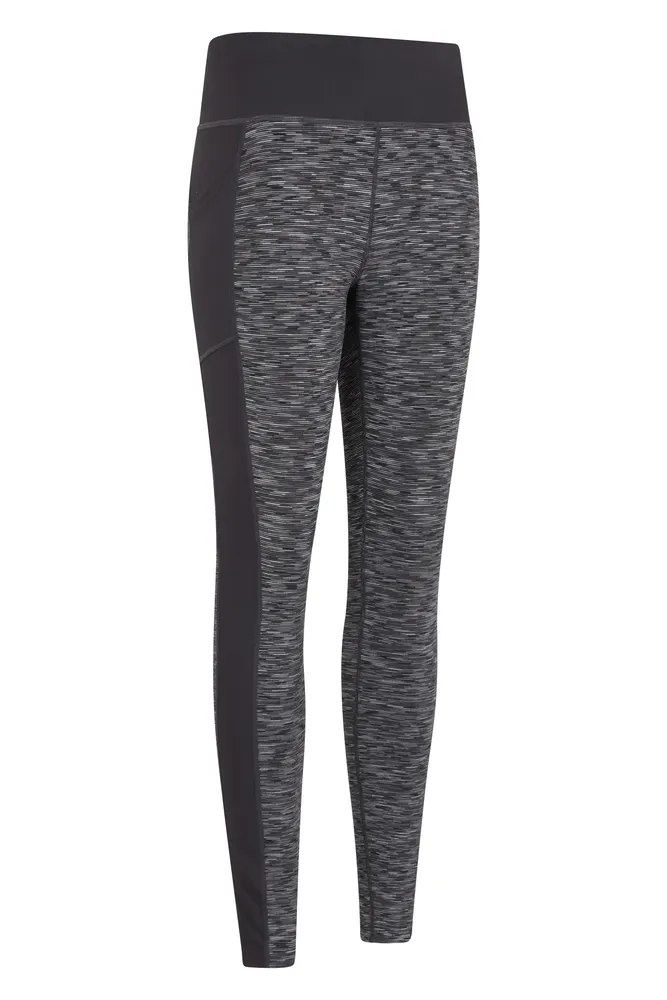 Bend and Stretch Panelled Womens Leggings