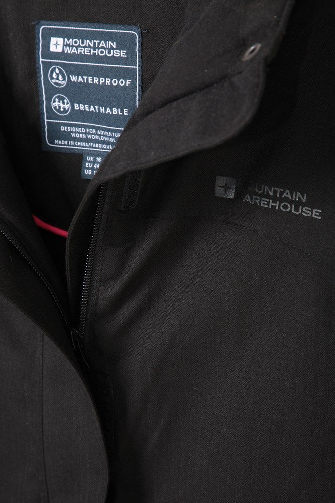 Snow Textured Womens Ski Jacket