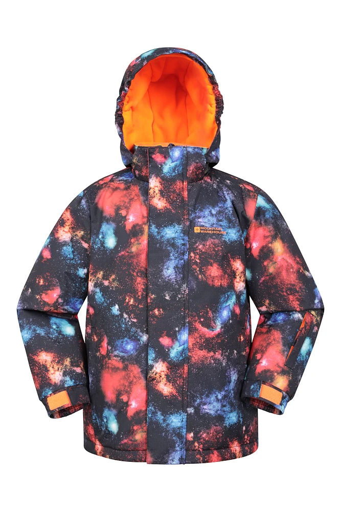 Mogal Printed Kids Ski Jacket