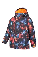 Mogal Printed Kids Ski Jacket