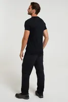 Quest Mens Printed Merino Thermal T-Shirt