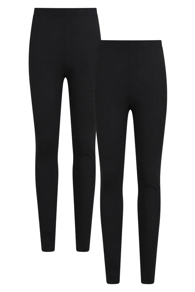 Talus Womens Base Layer Thermal Leggings Multipack