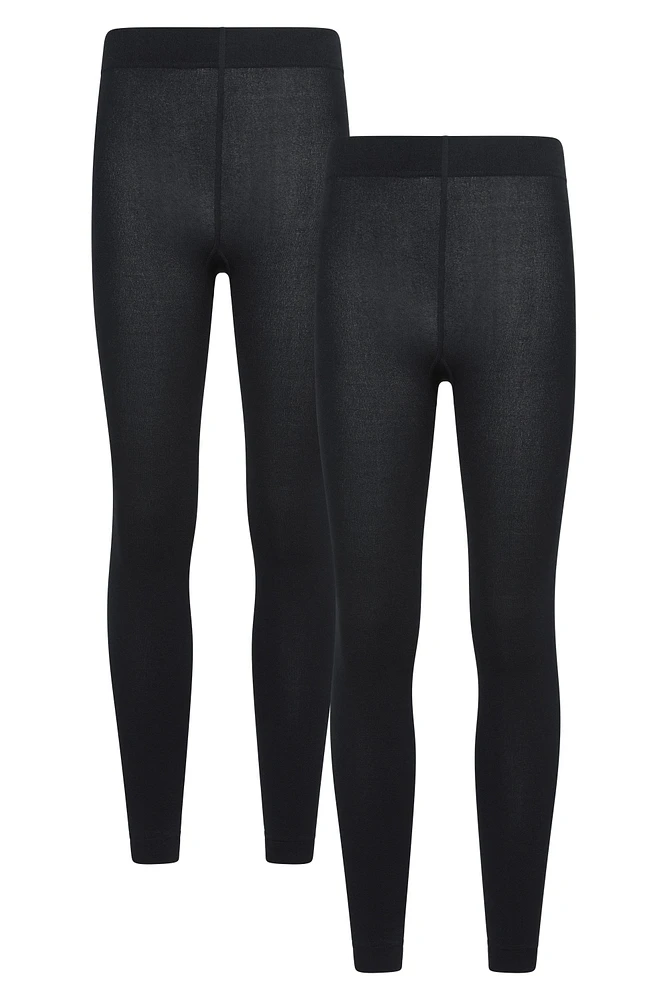 IsoTherm Brushed Womens Thermal Leggings Multipack