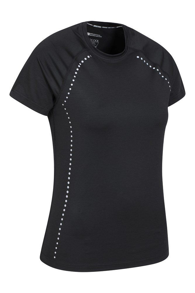 Time Trial Womens Running T-Shirt