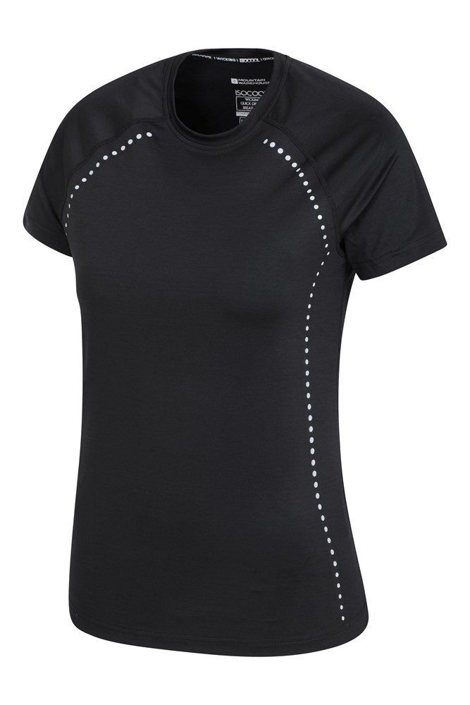 Time Trial Womens Running T-Shirt