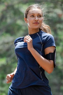 Time Trial Womens Running T-Shirt