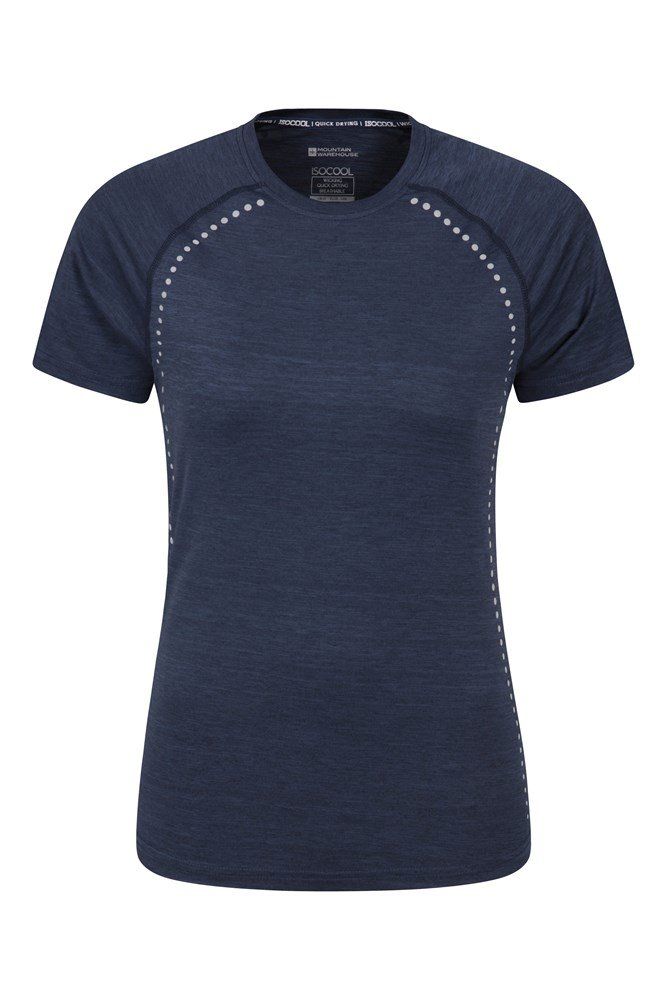 Time Trial Womens Running T-Shirt