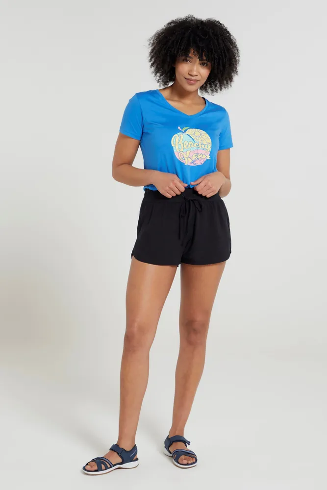 Vibe Womens Pull On Shorts