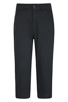 Lyla Womens Cotton Capri