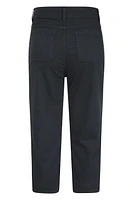 Lyla Womens Cotton Capri