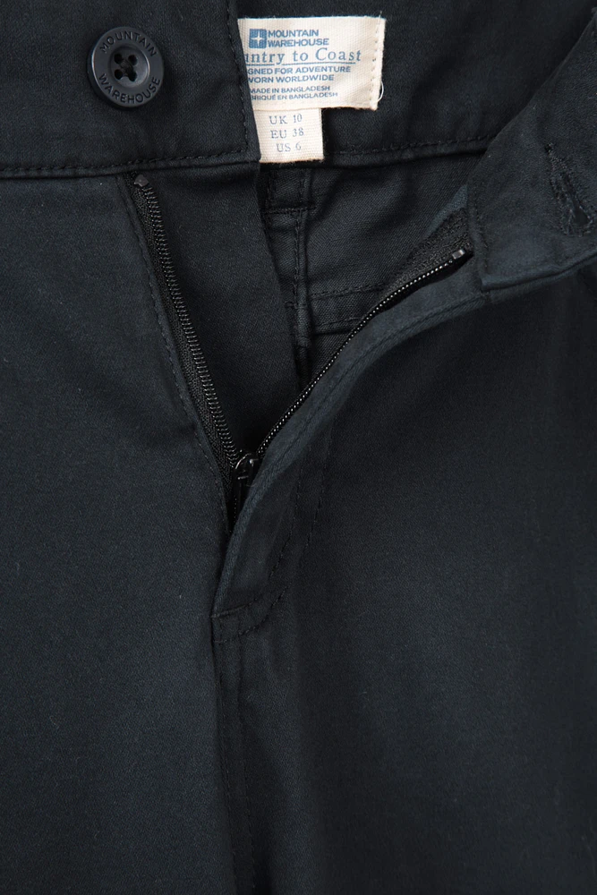 Lyla Womens Cotton Capri