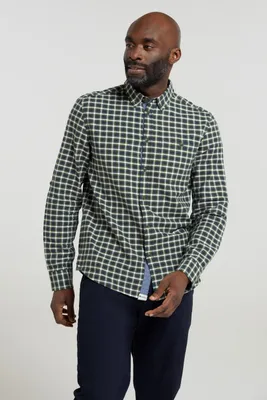 Driftwood Check Mens Organic Shirt