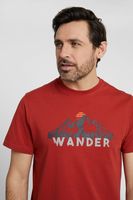 Wander Cotton Mens T-Shirt
