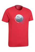 Adventure Begins Cotton Mens T-Shirt