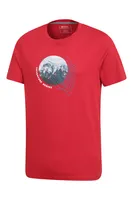 Adventure Begins Cotton Mens T-Shirt