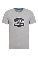 Explore The Unknown Mens Cotton T-Shirt