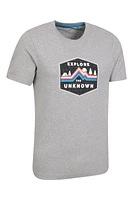 Explore The Unknown Mens Cotton T-Shirt
