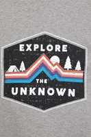 Explore The Unknown Mens Cotton T-Shirt