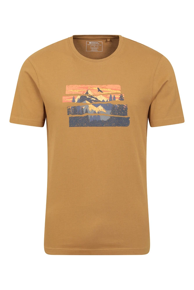 Mountain Explorer Cotton Mens T-Shirt