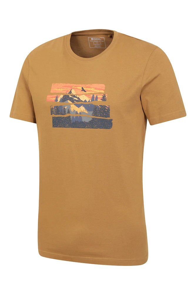 Mountain Explorer Cotton Mens T-Shirt
