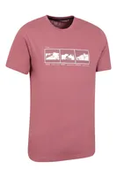 3 Peaks Organic Cotton Mens T-Shirt