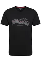Tech Mountains Mens Organic T-shirt