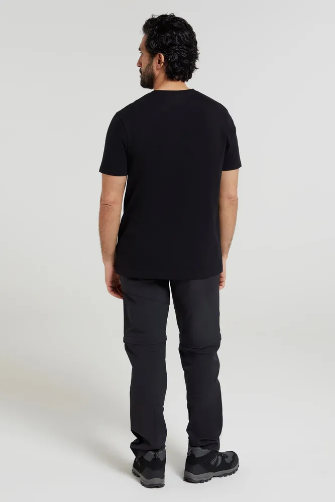 Tech Mountains Mens T-shirt