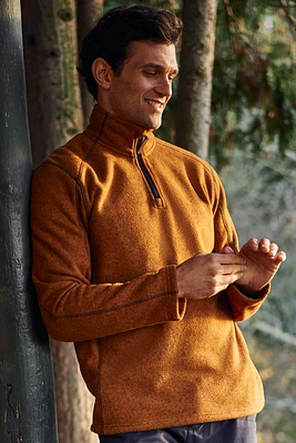 Idris Mens Half-Zip Fleece
