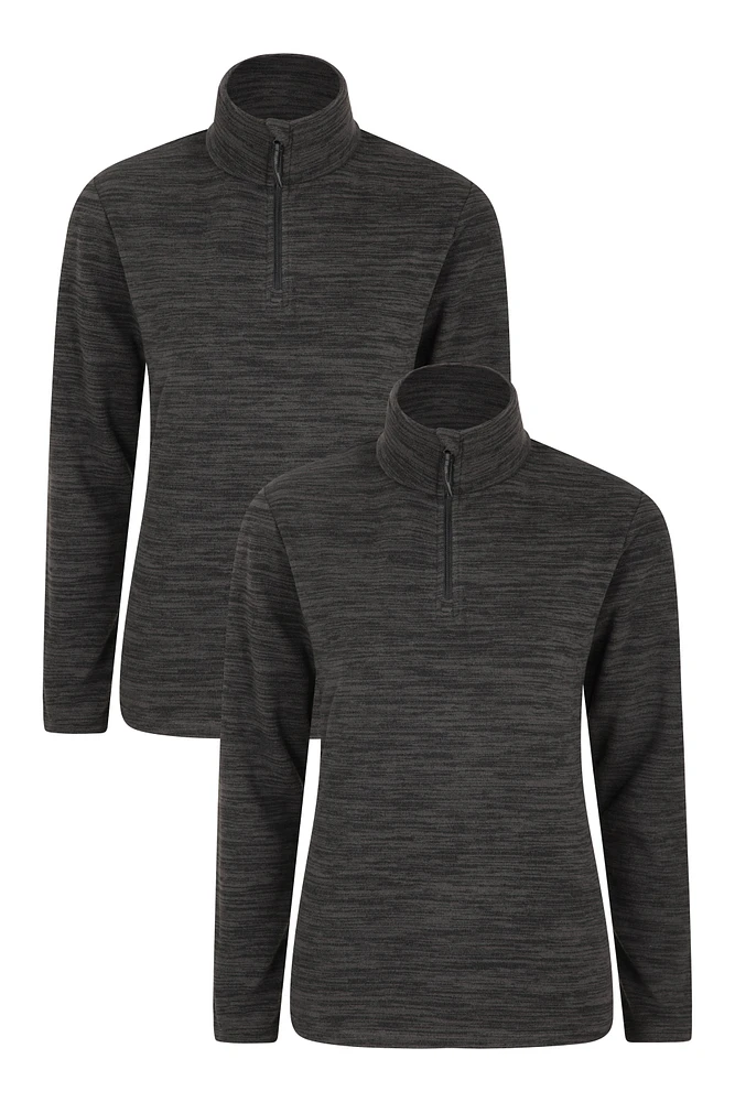 Snowdon Melange Womens Fleece Multipack