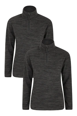 Snowdon Melange Womens Fleece Multipack