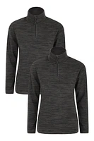Snowdon Melange Womens Fleece Multipack