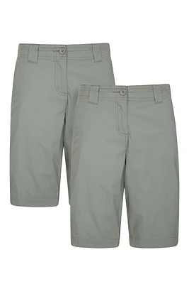 Coast Womens Stretch Shorts Multipack
