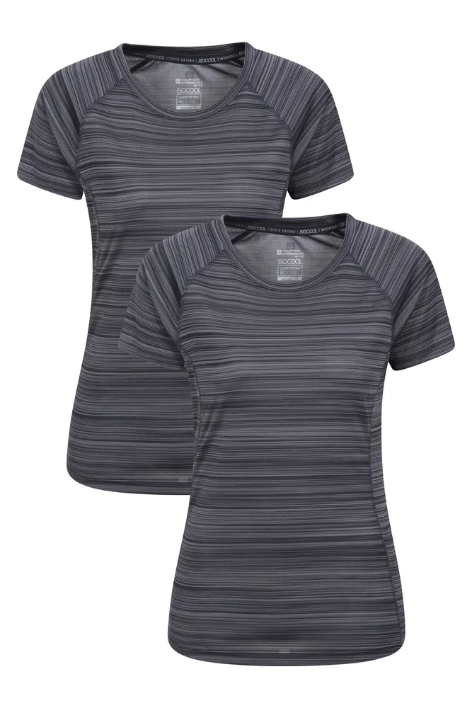 Endurance Striped Womens Tee Multipack